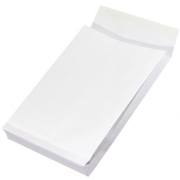 Koperty RBD z taśmą silikonową OFFICE PRODUCTS, HK, B4, 250x353x38mm, 150gsm, 250szt., białe