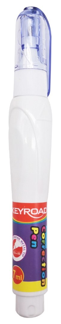 Korektor w piórze KEYROAD, metalowa końcówka, 7ml, pakowane na displayu Korektor w piórze KEYROAD, metalowa końcówka, 7ml, pakowane na displayu