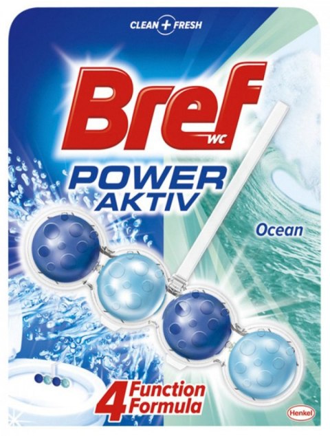 Kulki toaletowe BREF Power Aktiv Ocean, 50g Kulki toaletowe BREF Power Aktiv Ocean, 50g