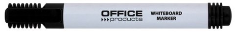 Marker do tablic OFFICE PRODUCTS, okrągły, 1-3mm (linia), czarny Marker do tablic OFFICE PRODUCTS, okrągły, 1-3mm (linia), czarny