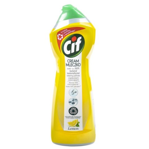 Mleczko do czyszczenia CIF Lemon, 780g Mleczko do czyszczenia CIF Lemon, 780g