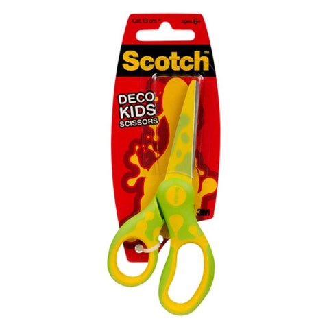 Nożyczki dla dzieci Scotch™ (DECO), 13cm, ergonomiczne, blister, mix kolorów Nożyczki dla dzieci Scotch™ (DECO), 13cm, ergonomiczne, blister, mix kolorów