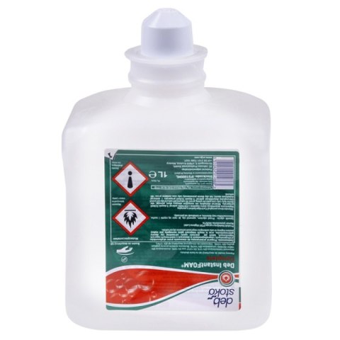 Pianowy środek dezynfekujący DEB Instatn Foam Complete, zapas do dozownika, 1000ml Pianowy środek dezynfekujący DEB Instatn Foam Complete, zapas do dozownika, 1000ml