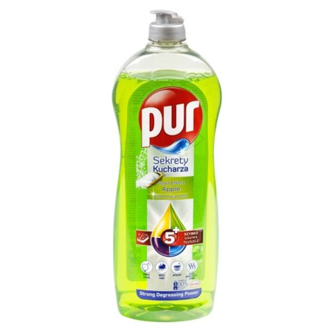 Płyn do mycia naczyń PUR Jabłko, 750ml Płyn do mycia naczyń PUR Jabłko, 750ml