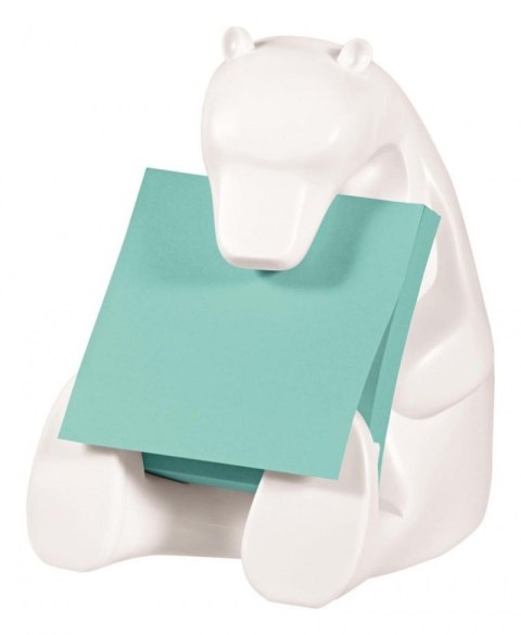 Podajnik do karteczek samoprzylepnych POST-IT® Miś (Bear-330), biały, w zestawie 1 bloczek Super Sticky Z-Notes Podajnik do karteczek samoprzylepnych POST-IT® Miś (Bear-330), biały, w zestawie 1 bloczek Super Sticky Z-Notes