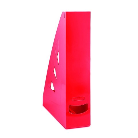Pojemnik na dokumenty OFFICE PRODUCTS, ażurowy, A4, czerwony Pojemnik na dokumenty OFFICE PRODUCTS, ażurowy, A4, czerwony