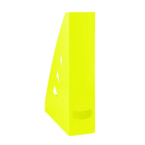 Pojemnik na dokumenty OFFICE PRODUCTS, ażurowy, A4, żółty Pojemnik na dokumenty OFFICE PRODUCTS, ażurowy, A4, żółty
