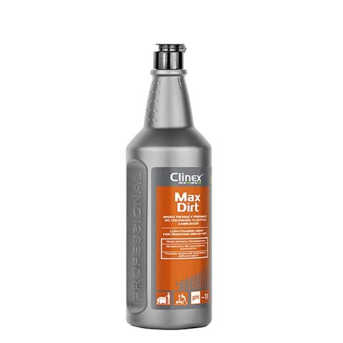 Preparat CLINEX 4 Max Dirt, do usuwania tłustych zabrudzeń, 1l Preparat CLINEX 4 Max Dirt, do usuwania tłustych zabrudzeń, 1l