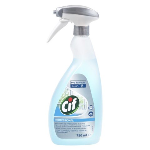 Preparat do mycia szyb CIF Diversey, 750ml Preparat do mycia szyb CIF Diversey, 750ml