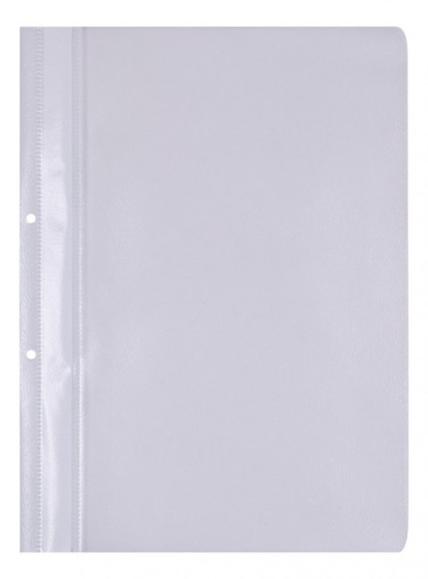 Skoroszyt OFFICE PRODUCTS, PP, A4, 2 otwory, 100/170mikr., wpinany, biały Skoroszyt OFFICE PRODUCTS, PP, A4, 2 otwory, 100/170mikr., wpinany, biały