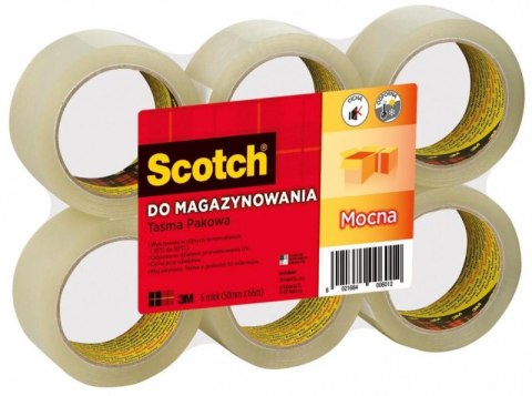 Taśma pakowa do magazynowania SCOTCH® (309 TSP), mocna, 50mm, 66m, transparentna Taśma pakowa do magazynowania SCOTCH® (309 TSP), mocna, 50mm, 66m, transparentna