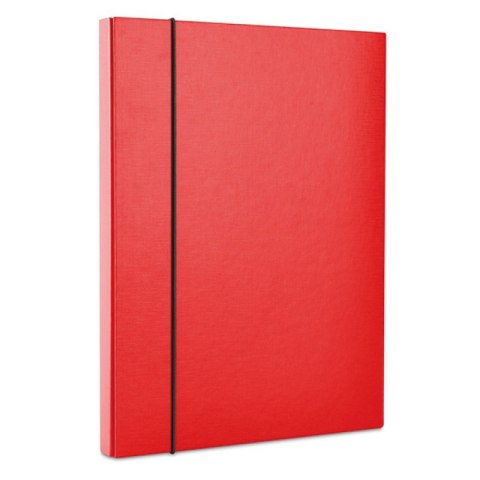 Teczka-pudełko z gumką OFFICE PRODUCTS, PP, A4/40, czerwona Teczka-pudełko z gumką OFFICE PRODUCTS, PP, A4/40, czerwona