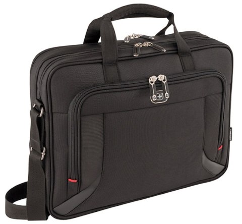 Torba na laptopa WENGER Prospectus, 16", 420x330x150mm, czarna Torba na laptopa WENGER Prospectus, 16", 420x330x150mm, czarna