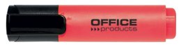 Zakreślacz fluorescencyjny OFFICE PRODUCTS, 2-5mm (linia), czerwony