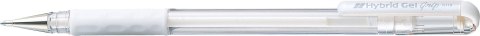 Długopis żelowy 0,8mm biały K118-W PENTEL - HYBRID GEL GRIP Długopis żelowy 0,8mm biały K118-W PENTEL - HYBRID GEL GRIP