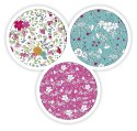 Kołonotatnik B5 60 kartek kratka/tagi Floral Oxford 400094955