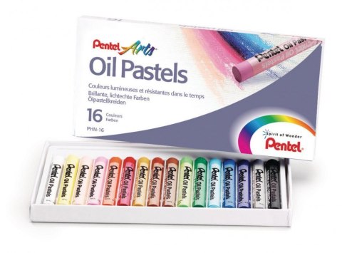 Pastele olejne 16 kolorów PHN-16 PENTEL Pastele olejne 16 kolorów PHN-16 PENTEL