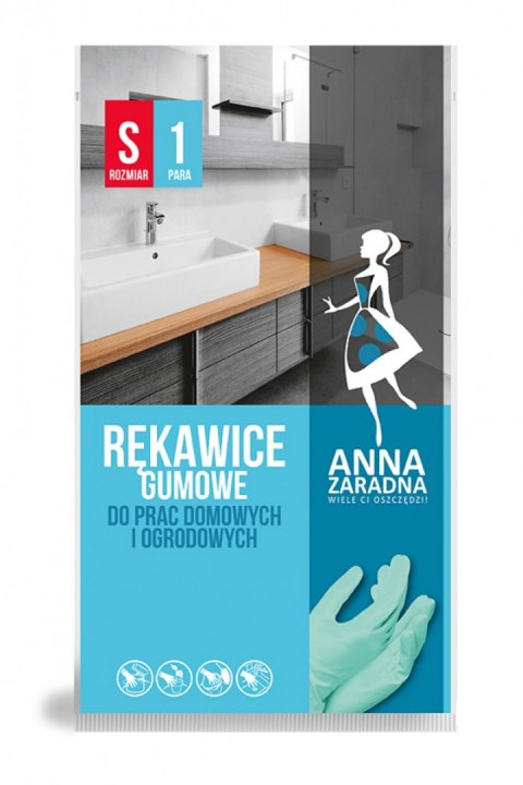 Rękawice gumowe S ANNA ZARADNA R-0745 Rękawice gumowe S ANNA ZARADNA R-0745