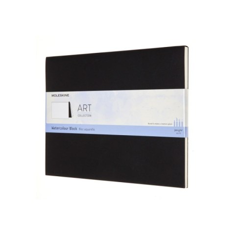 Blok MOLESKINE Watercolour XL (19x25 cm), 20 stron, czarny Blok MOLESKINE Watercolour XL (19x25 cm), 20 stron, czarny