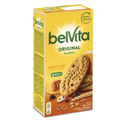 Ciastka BELVITA Honey&Nuts, 300 g Ciastka BELVITA Honey&Nuts, 300 g