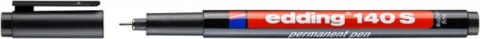 Foliopis permanentny e-140 S EDDING, czarny Foliopis permanentny e-140 S EDDING, czarny
