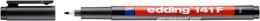 Foliopis permanentny e-141 F EDDING, czarny
