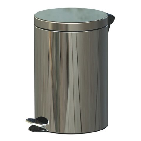 Kosz na śmieci ALDA FREEDOM FRESH, 12l, stal nierdzewna, srebrny połysk Kosz na śmieci ALDA FREEDOM FRESH, 12l, stal nierdzewna, srebrny połysk