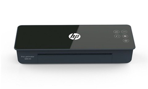 Laminator HP PRO LAMINATOR 600 A4, prędkość laminowania 60 cm/min, czarny Laminator HP PRO LAMINATOR 600 A4, prędkość laminowania 60 cm/min, czarny