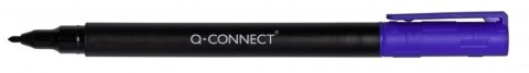Marker do płyt CD/DVD Q-CONNECT, F, 0,6mm (linia), niebieski Marker do płyt CD/DVD Q-CONNECT, F, 0,6mm (linia), niebieski