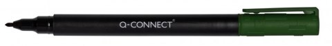 Marker do płyt CD/DVD Q-CONNECT, F, 0,6mm (linia), zielony Marker do płyt CD/DVD Q-CONNECT, F, 0,6mm (linia), zielony