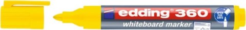 Marker do tablic e-360 EDDING, 1,5-3mm, żółty Marker do tablic e-360 EDDING, 1,5-3mm, żółty