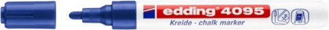Marker kredowy e-4095 EDDING, 2-3mm, niebieski Marker kredowy e-4095 EDDING, 2-3mm, niebieski