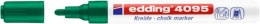 Marker kredowy e-4095 EDDING, 2-3mm, zielony