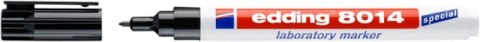 Marker laboratoryjny e-8014 EDDING, 1mm, czarny Marker laboratoryjny e-8014 EDDING, 1mm, czarny