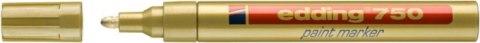 Marker olejowy e-750 EDDING, 2-4mm, złoty Marker olejowy e-750 EDDING, 2-4mm, złoty