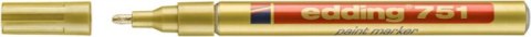Marker olejowy e-751 EDDING, 1-2mm, złoty Marker olejowy e-751 EDDING, 1-2mm, złoty