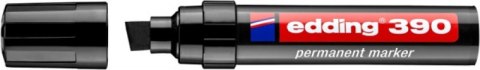 Marker permanentny e-390 EDDING, 4-12mm, czarny Marker permanentny e-390 EDDING, 4-12mm, czarny