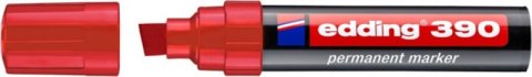 Marker permanentny e-390 EDDING, 4-12mm, czerwony Marker permanentny e-390 EDDING, 4-12mm, czerwony