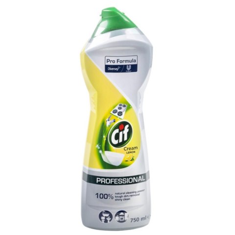 Mleczko do czyszczenia CIF Diversey Cytryna, 0,75l Mleczko do czyszczenia CIF Diversey Cytryna, 0,75l