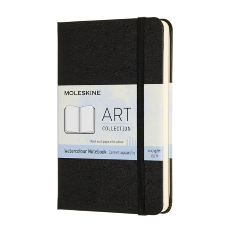 Notes Art Watercolour MOLESKINE P (9x14cm), 60 stron, czarny Notes Art Watercolour MOLESKINE P (9x14cm), 60 stron, czarny