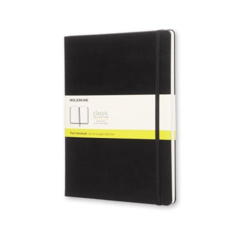 Notes MOLESKINE Classic XL (19x25cm) gładki, twarda oprawa, 192 strony, czarny Notes MOLESKINE Classic XL (19x25cm) gładki, twarda oprawa, 192 strony, czarny