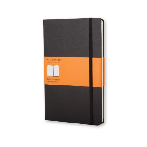 Notes MOLESKINE Classic P (9x14cm) w linie, twarda oprawa, 192 strony, czarny Notes MOLESKINE Classic P (9x14cm) w linie, twarda oprawa, 192 strony, czarny