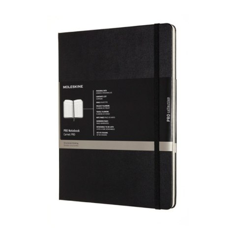 Notes MOLESKINE PROFESSIONAL XL (19x25 cm), twarda oprawa, 192 strony, czarny Notes MOLESKINE PROFESSIONAL XL (19x25 cm), twarda oprawa, 192 strony, czarny