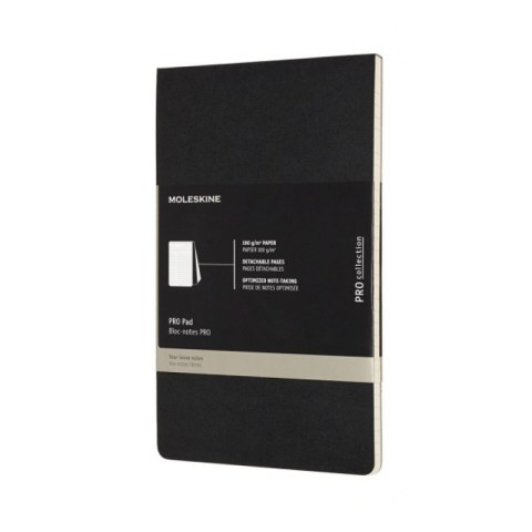 Notes reporterski PRO PAD MOLESKINE L (13x21 cm), 96 stron, czarny Notes reporterski PRO PAD MOLESKINE L (13x21 cm), 96 stron, czarny