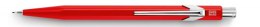Ołówek automatyczny CARAN D'ACHE 844, 0,7mm, czerwony