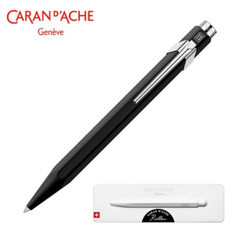 Pióro kulkowe CARAN D'ACHE 849, w pudełku, czarne Pióro kulkowe CARAN D'ACHE 849, w pudełku, czarne