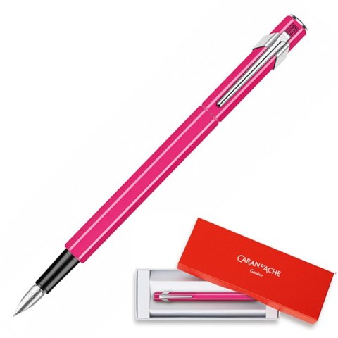 Pióro wieczne CARAN D'ACHE 849 Fluo Line, F, różowe Pióro wieczne CARAN D'ACHE 849 Fluo Line, F, różowe