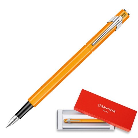 Pióro wieczne CARAN D'ACHE 849 Fluo Line, M, pomarańczowe Pióro wieczne CARAN D'ACHE 849 Fluo Line, M, pomarańczowe