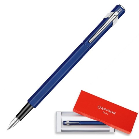 Pióro wieczne CARAN D'ACHE 849, M, niebieskie Pióro wieczne CARAN D'ACHE 849, M, niebieskie