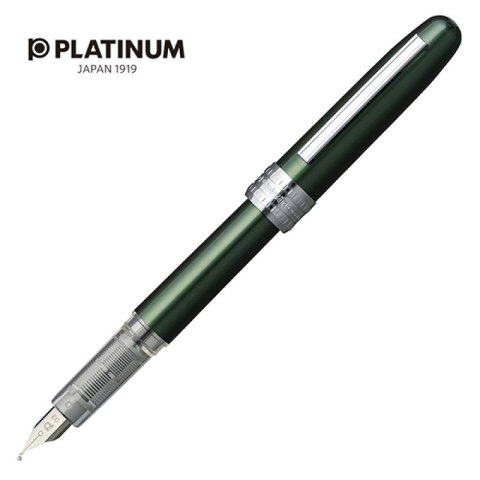 Pióro wieczne Platinum Plaisir Green, F, zielone Pióro wieczne Platinum Plaisir Green, F, zielone